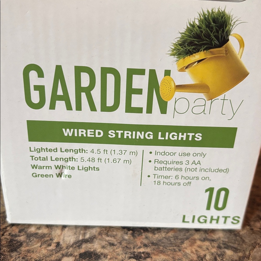 Wired Pineapple String Lights NIB - Picture 2 of 4